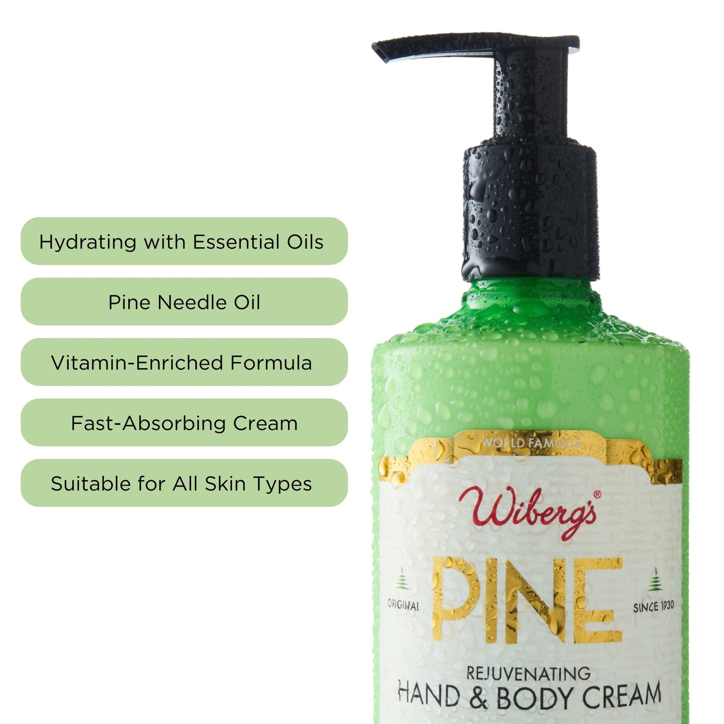 Wiberg's Pine Hand & Body Cream - Wibergs