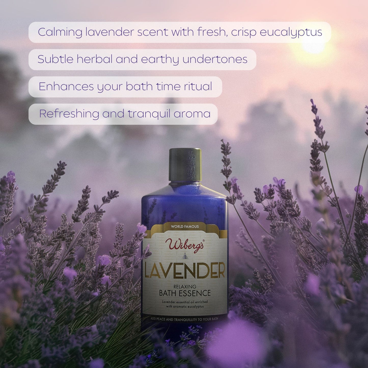 Wiberg's Lavender Relaxing Bath Essence
