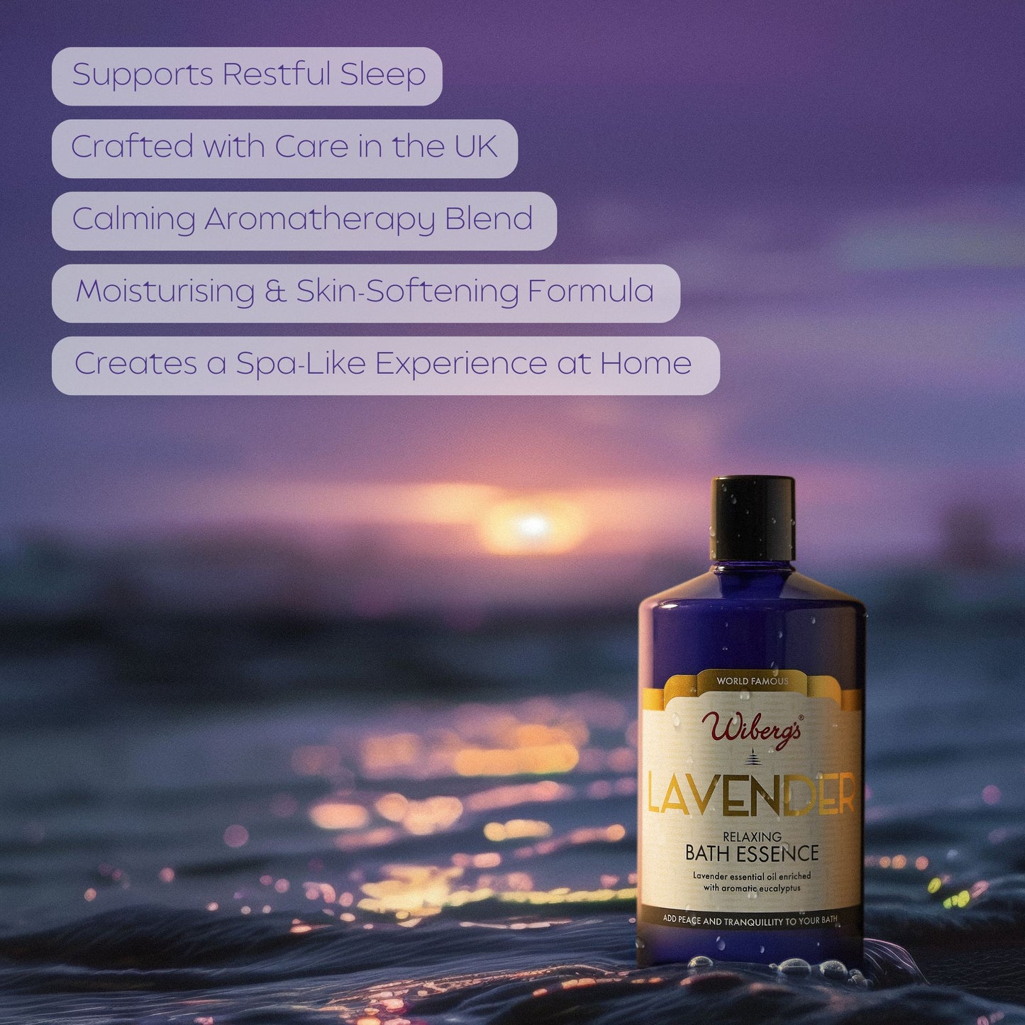 Wiberg's Lavender Relaxing Bath Essence