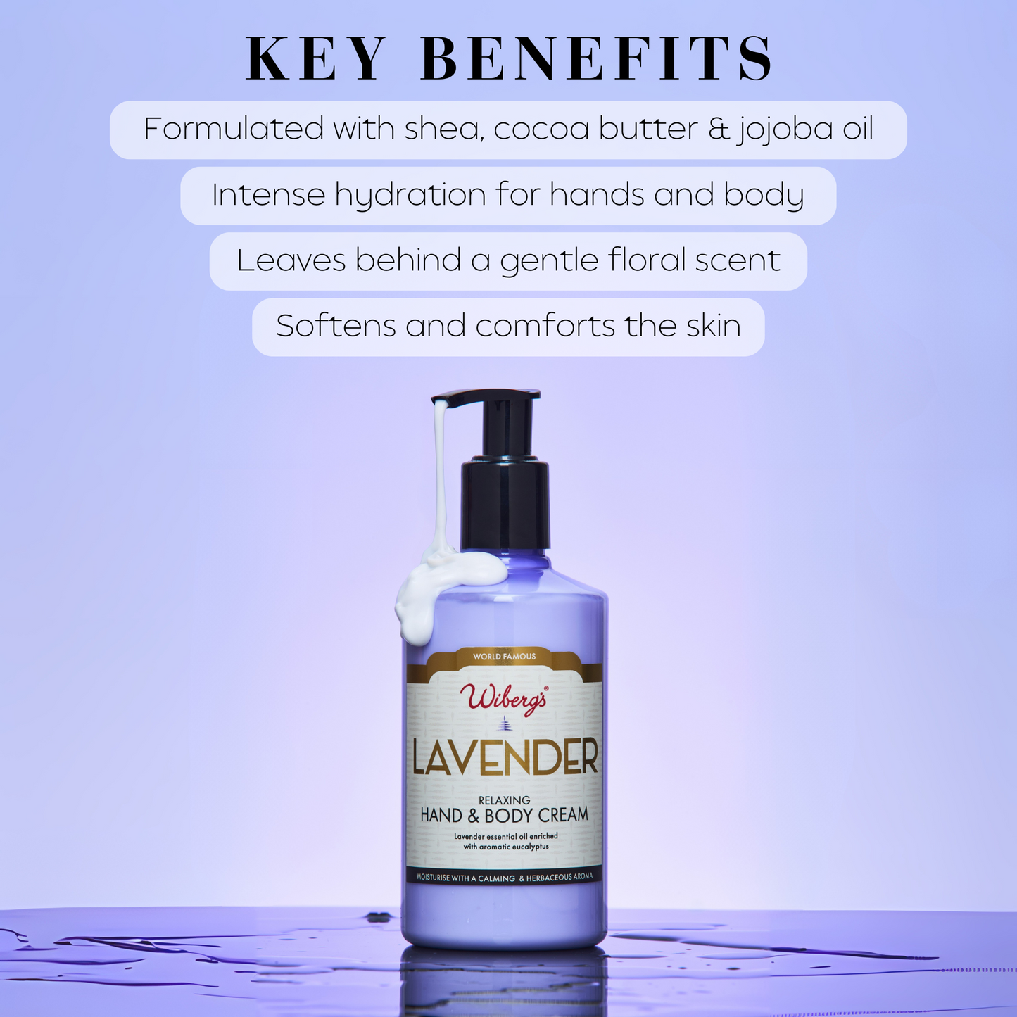 Wiberg's Lavender Hand & Body Cream