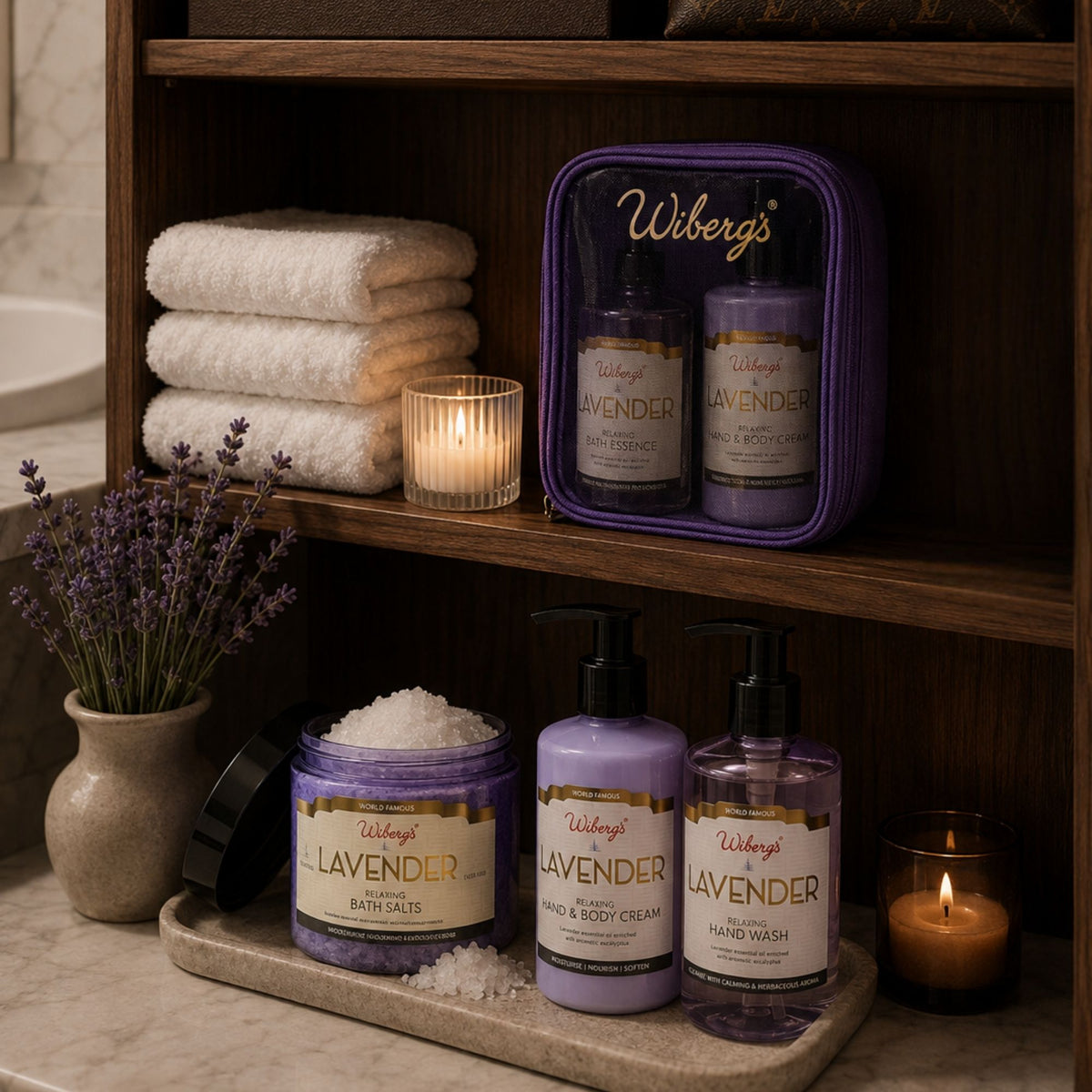 Wiberg’s Lavender Body Care Gift Set - Wibergs