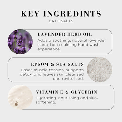 Wiberg's Lavender Relaxing Bath Salts