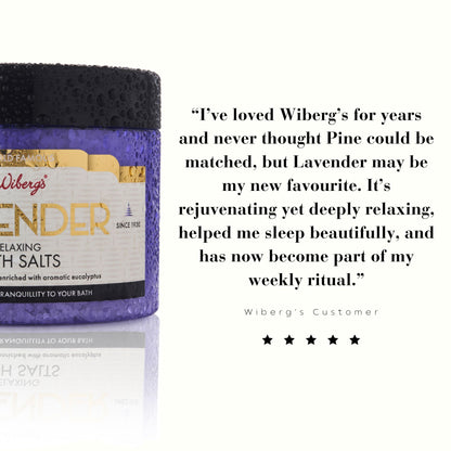 Wiberg's Lavender Relaxing Bath Salts