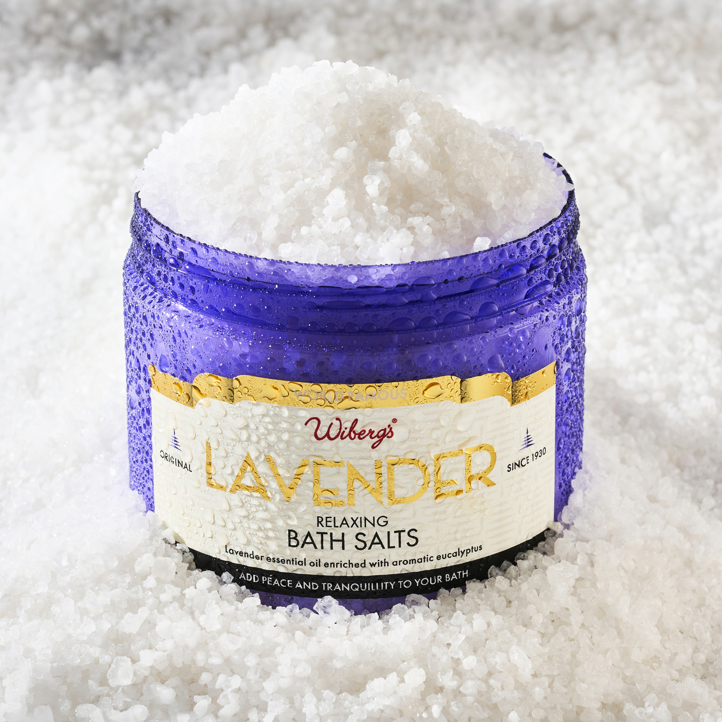 Wiberg's Lavender Relaxing Bath Salts - Wibergs