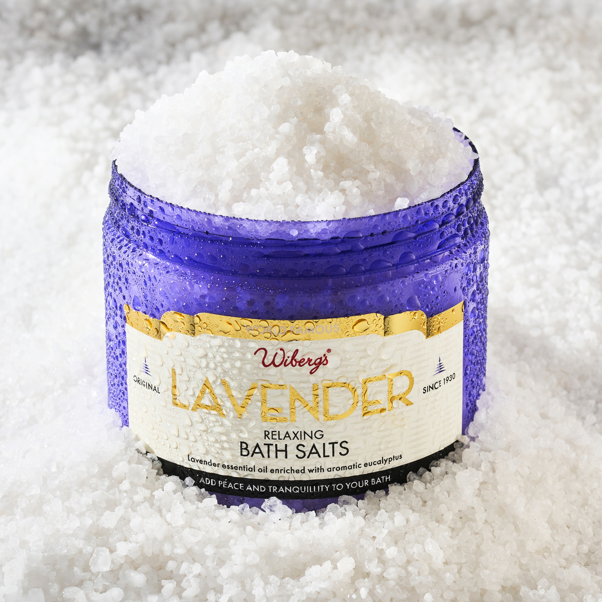 Wiberg's Lavender Relaxing Bath Salts - Wibergs