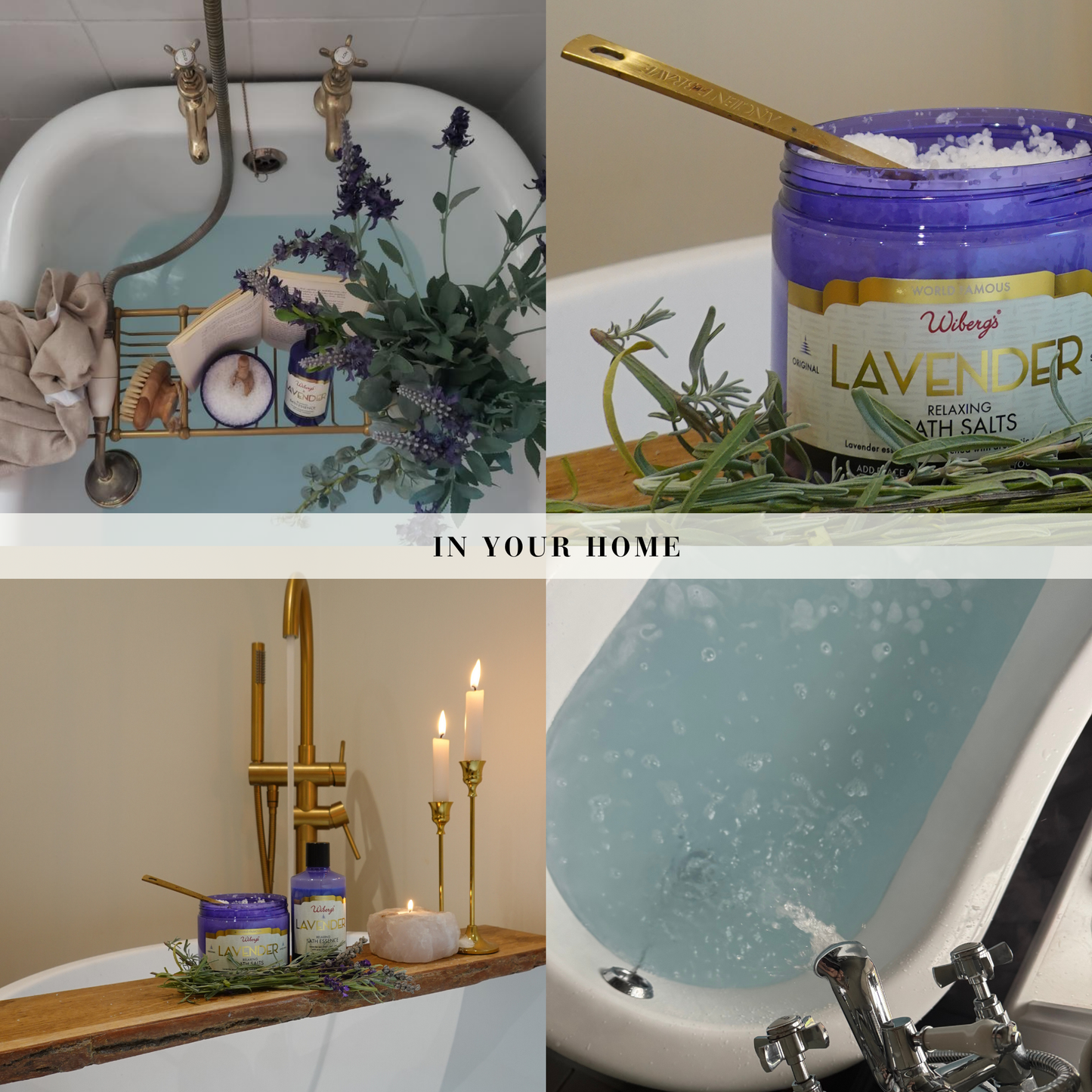 Wiberg's Lavender Relaxing Bath Salts - Wibergs
