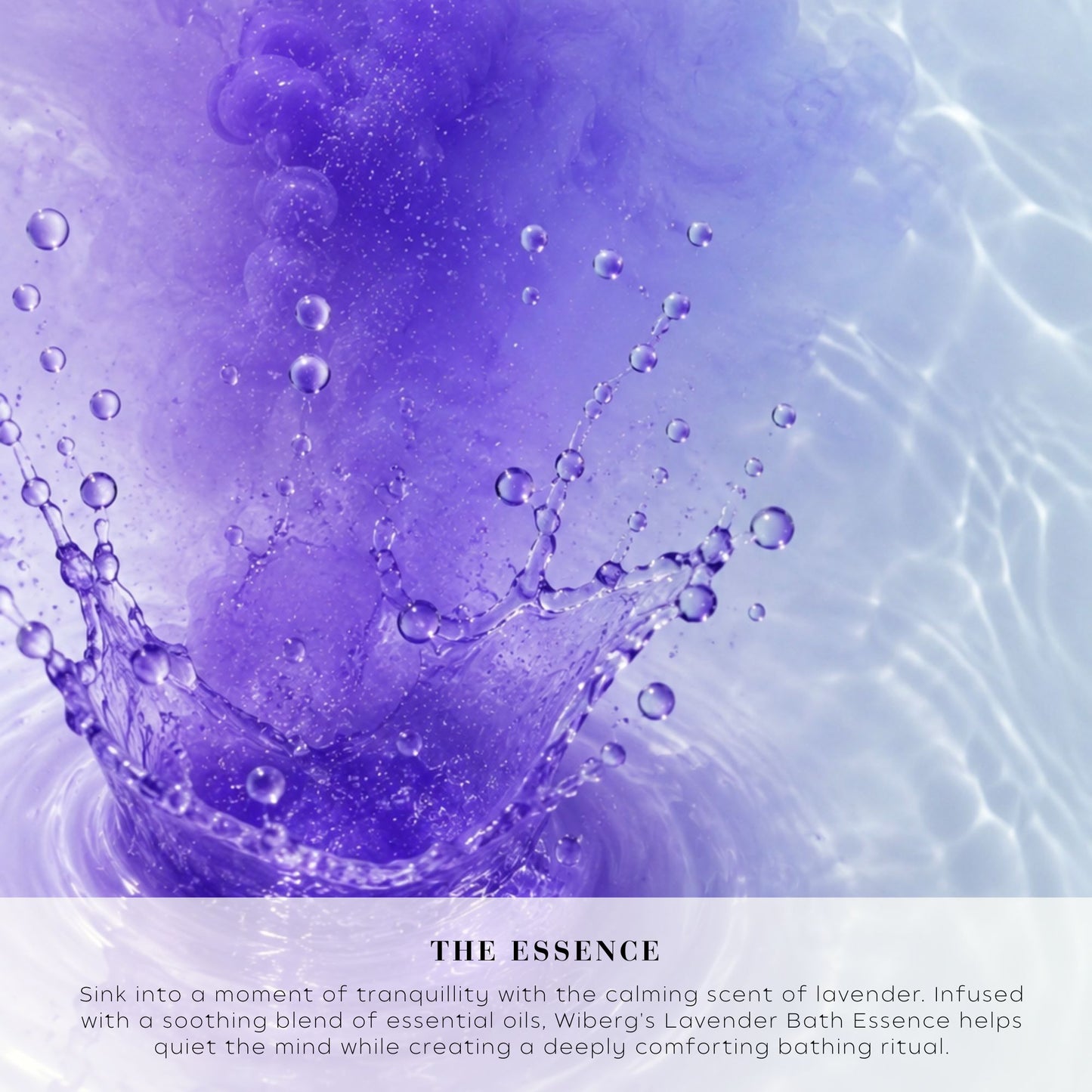 Wiberg's Lavender Relaxing Bath Essence - Wibergs