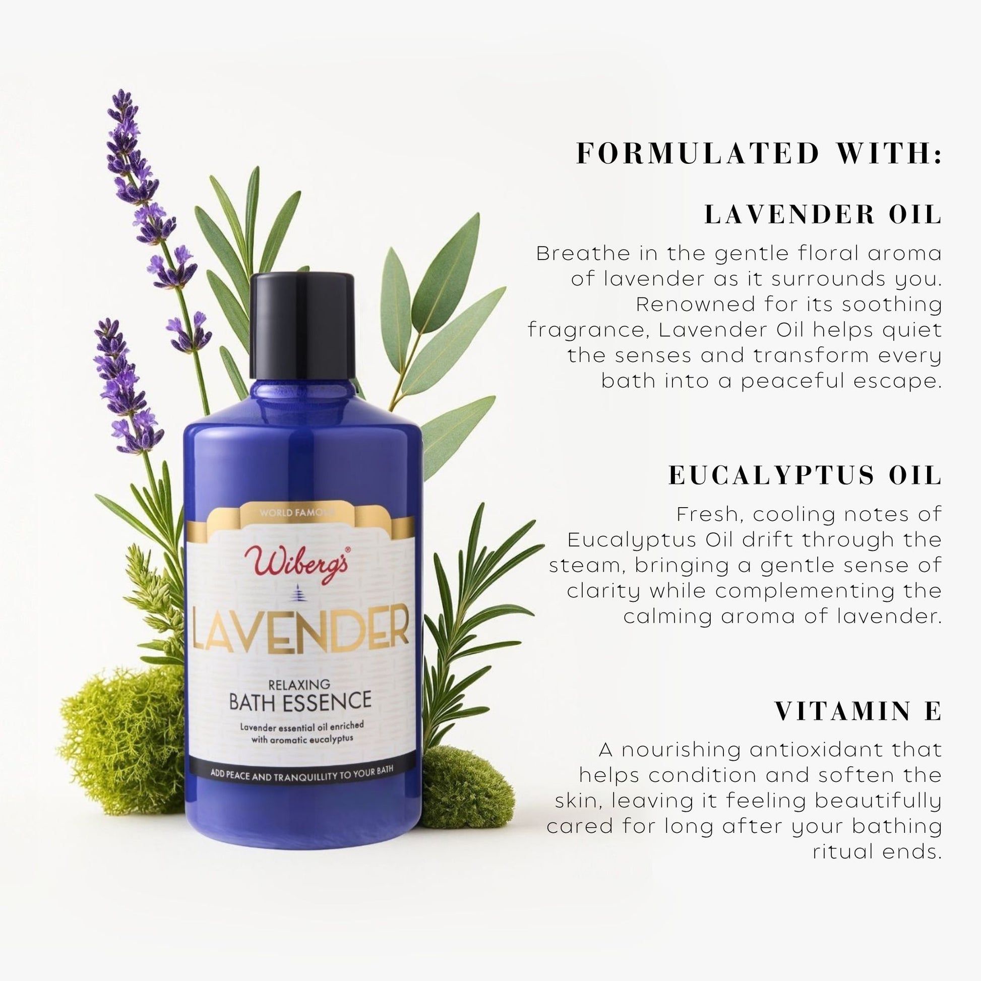 Wiberg's Lavender Relaxing Bath Essence - Wibergs