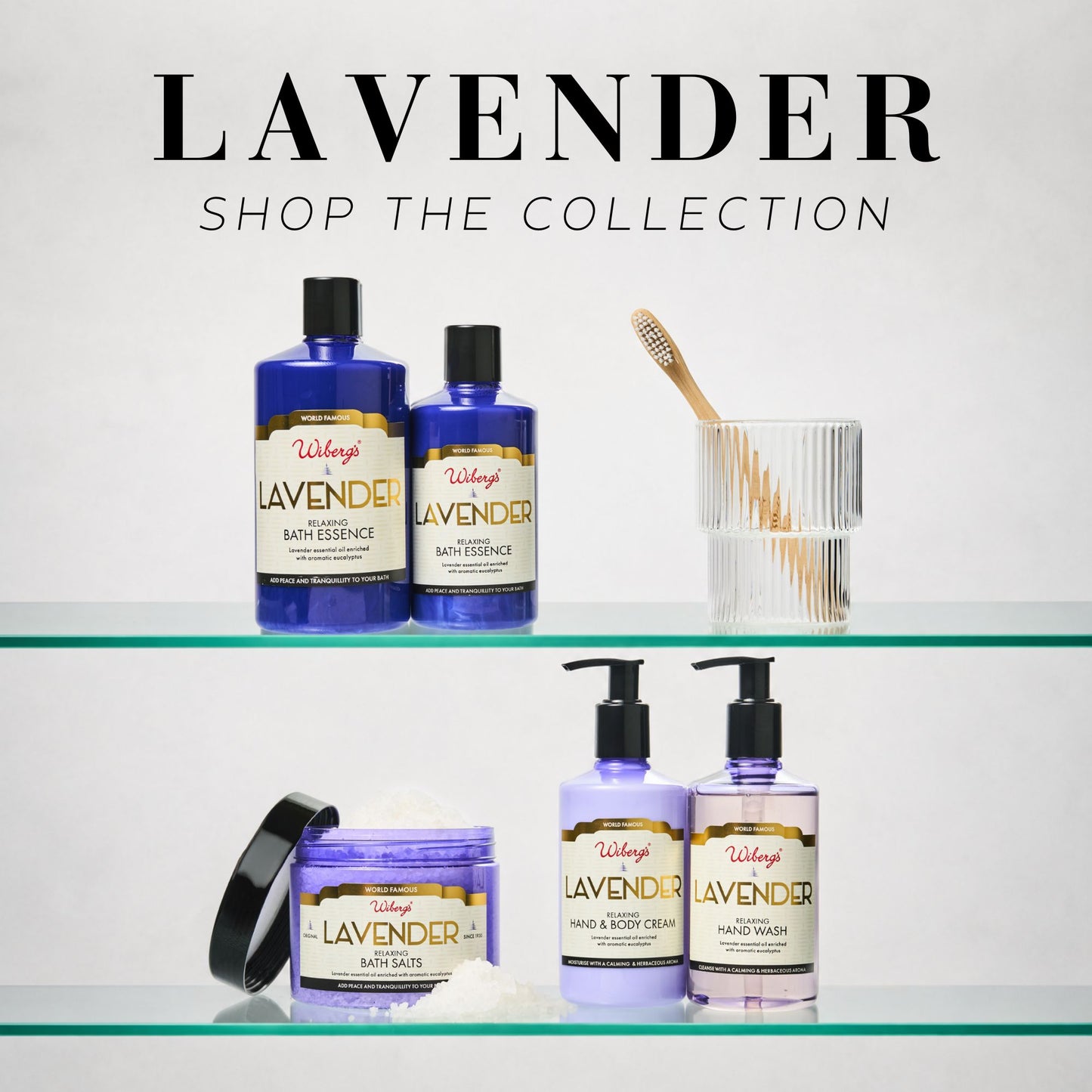 Wiberg's Lavender Relaxing Bath Essence - Wibergs