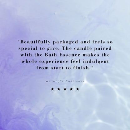 Tranquility Set – Lavender Bath Essence & Candle