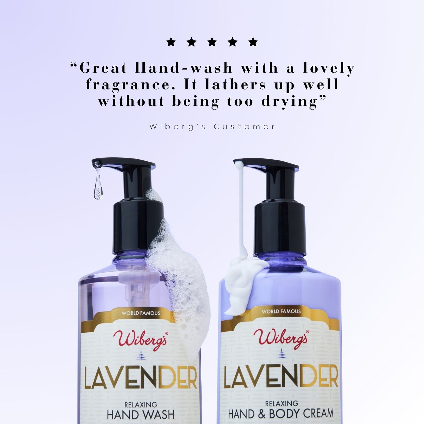 Wiberg's Lavender Hand Care Duo