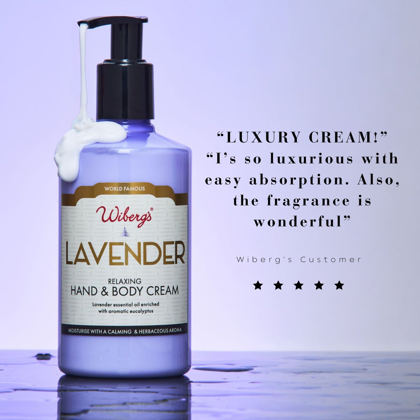 Wiberg's Lavender Hand & Body Cream