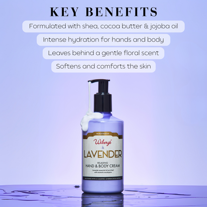 Wiberg's Lavender Hand & Body Cream