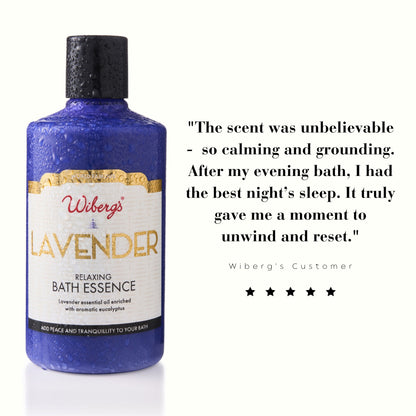 Wiberg's Lavender Relaxing Bath Essence