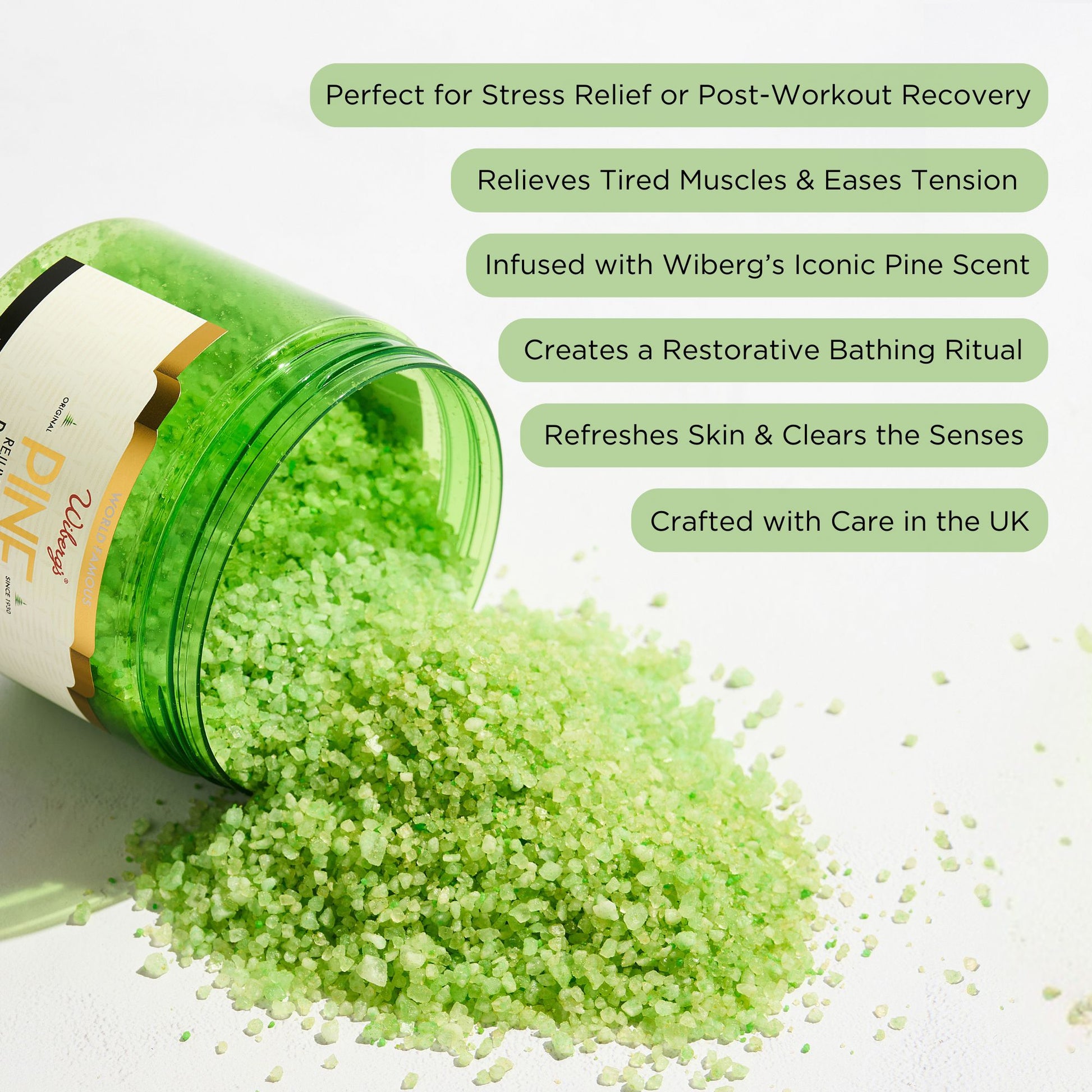 Wiberg's Pine Rejuvenating Bath Salts - Wibergs