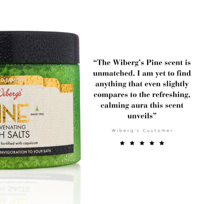 Wiberg's Pine Rejuvenating Bath Salts - Wibergs