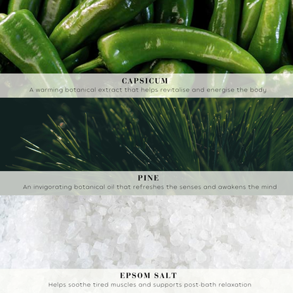 Wiberg's Pine Rejuvenating Bath Salts