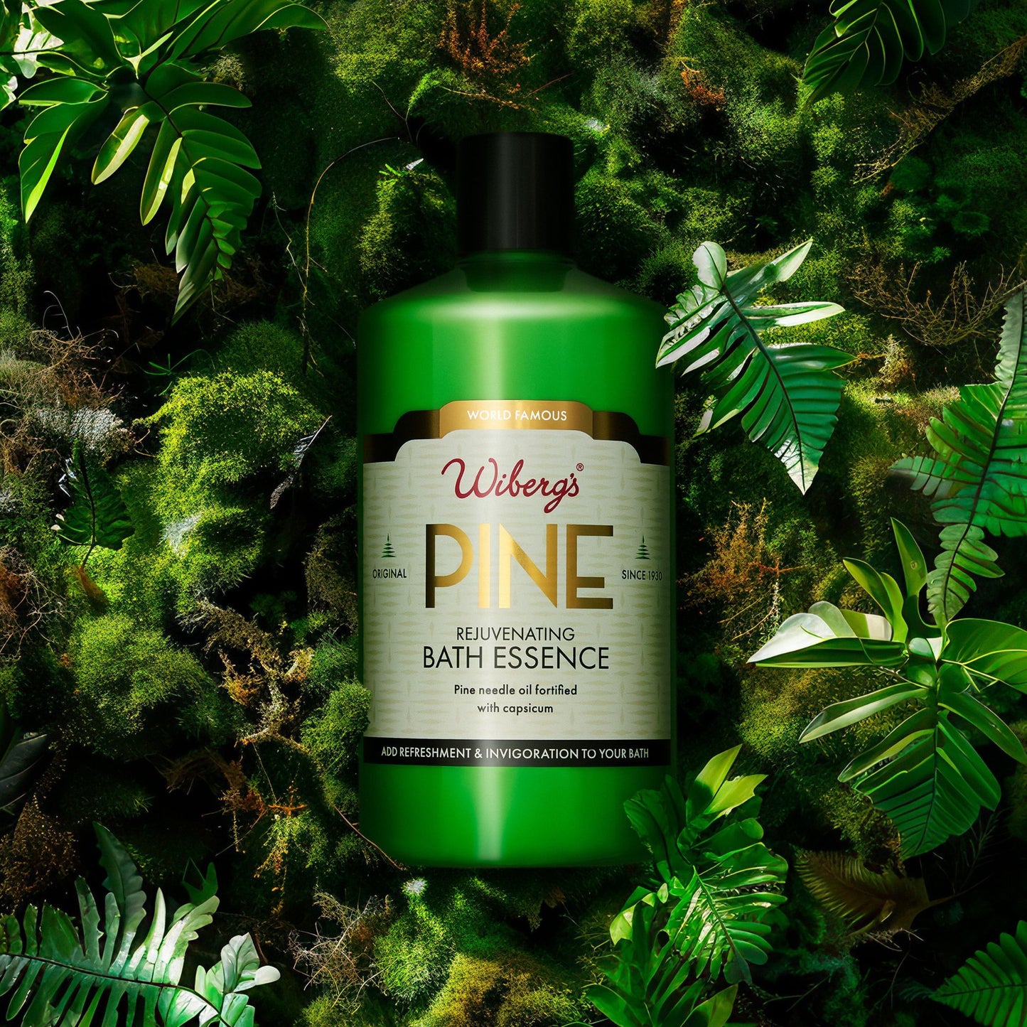 Invigorating Set – Pine Bath Essence & Candle